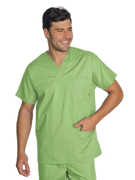 casacca-collo-a-v-colorato-poliestere-cotone-isacco-verde mela.jpg